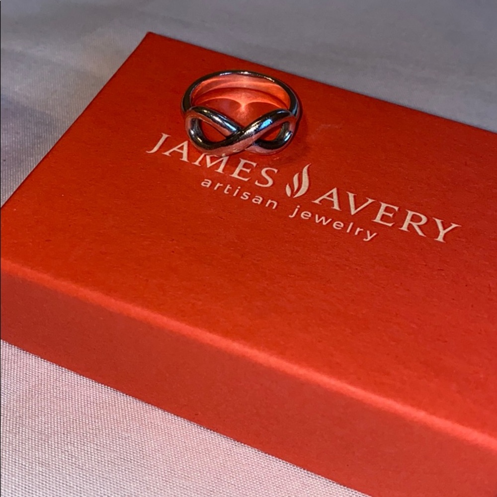 James Avery infinity ring size 5